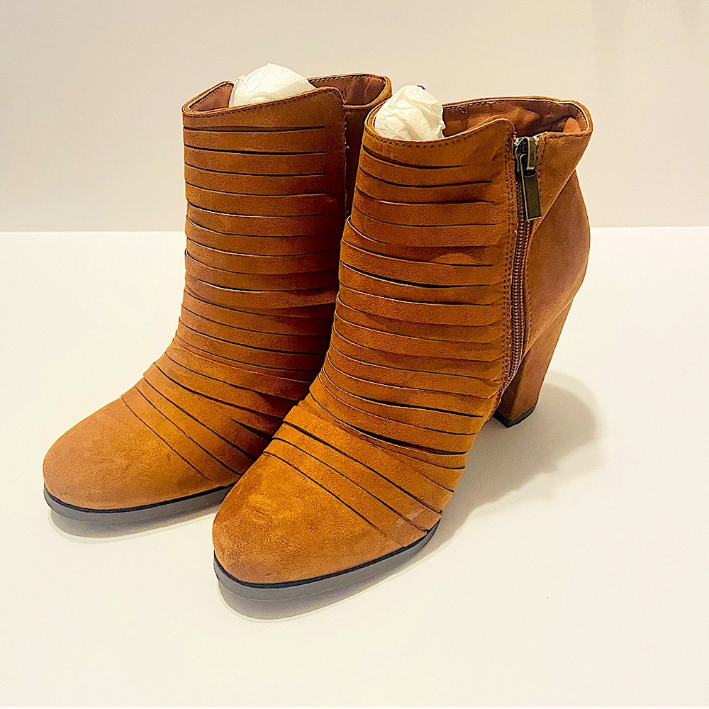 BAMBOO brand ankle boots